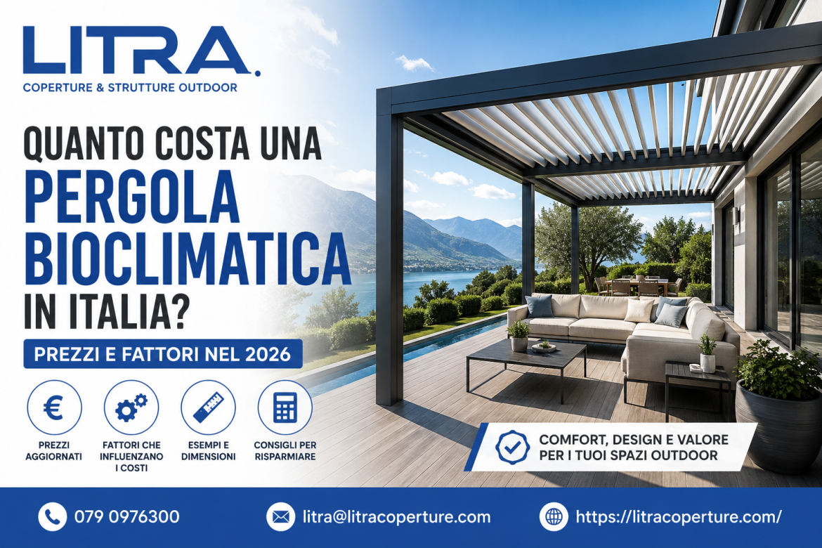 Quanto costa una pergola bioclimatica in Italia Prezzi e fattori nel 2026
